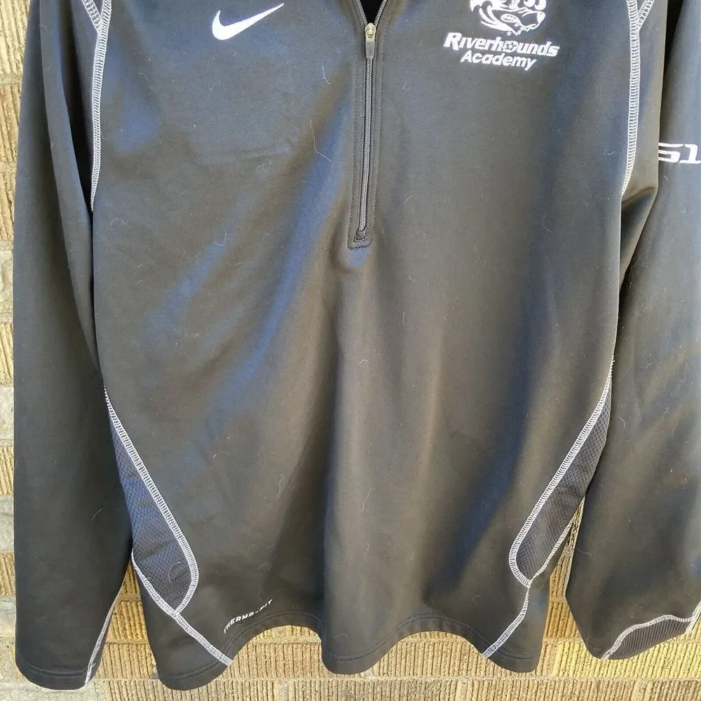 Pittsburgh Riverhounds Academy Nike Therma-Fit Men's Medium Quarter Zip Pullover